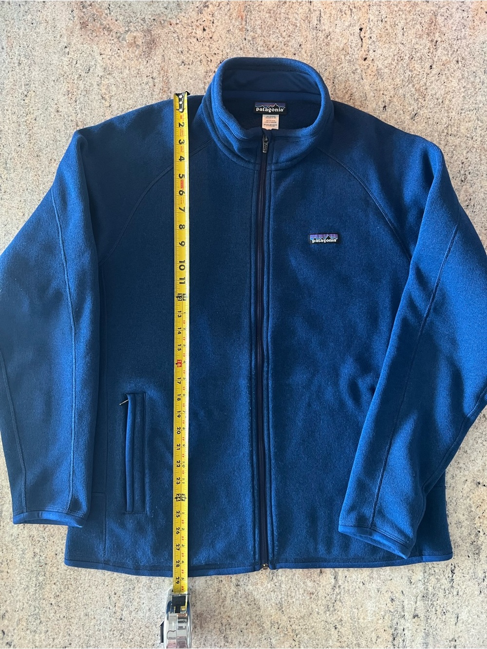 Men’s Patagonia Full-Zip Fleece Jacket - Blue